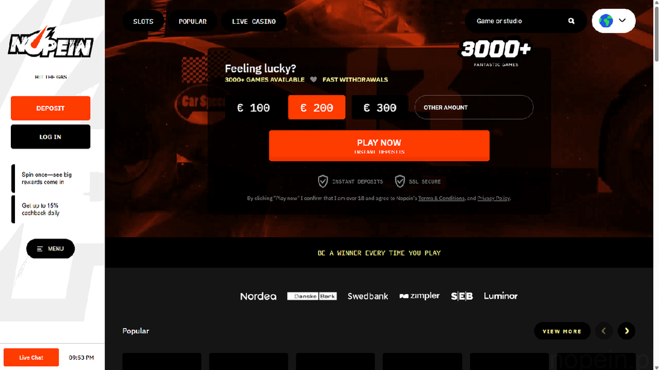 Nopein Casino Casino